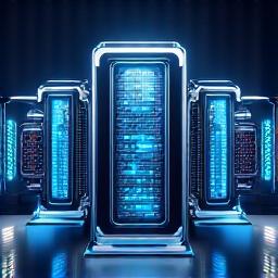 スーパーコンピュータを表すアイコン